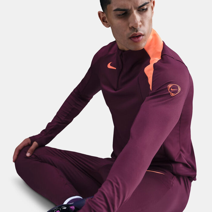 Nike Men's Strike Total 90 1/4-Zip Football Top Red Nike Men's Strike Total 90 1/4-Zip Football Top Red image number 5