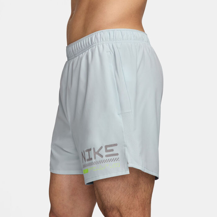 Nike Men's Challenger Winterized 2-in-1 Running Shorts Grey Nike Men's Challenger Winterized 2-in-1 Running Shorts Grey image number 2