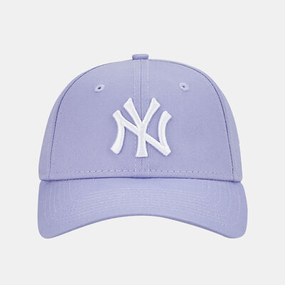 New Era Women's Metallic Logo New York Yankees 9Forty Cap Purple