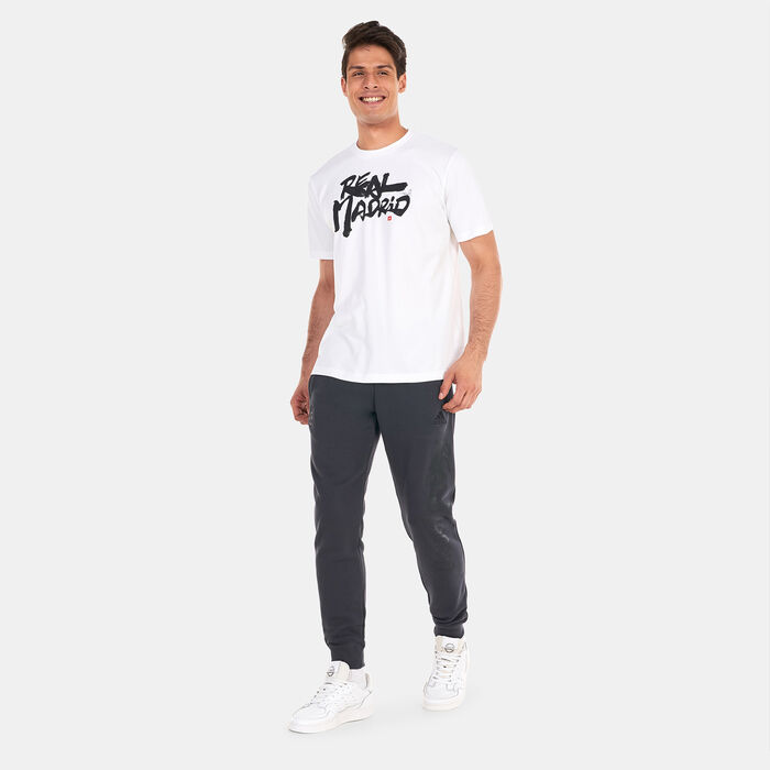 adidas Men's Real Madrid Chinese Story T-Shirt White adidas Men's Real Madrid Chinese Story T-Shirt White image number 2