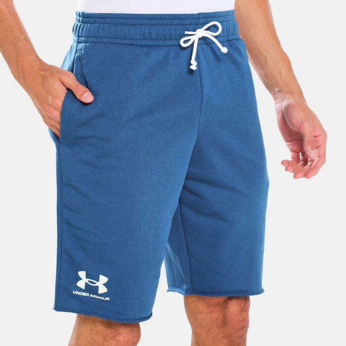 Under Armour Men's Rival Terry Shorts Blue image number 3