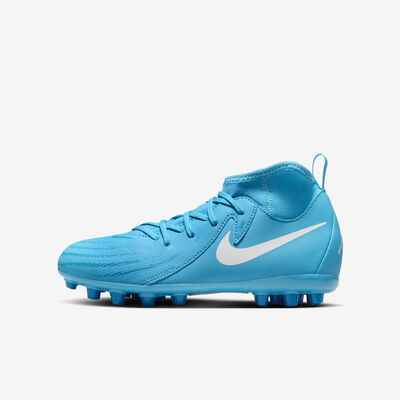 Nike Kids' Phantom Luna 2 Academy AG Football Shoes Blue