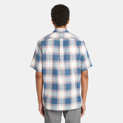 Timberland Men's Check Poplin Shirt Green