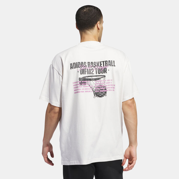 adidas Men's A.E. Graphic T-Shirt White adidas Men's A.E. Graphic T-Shirt White image number 1