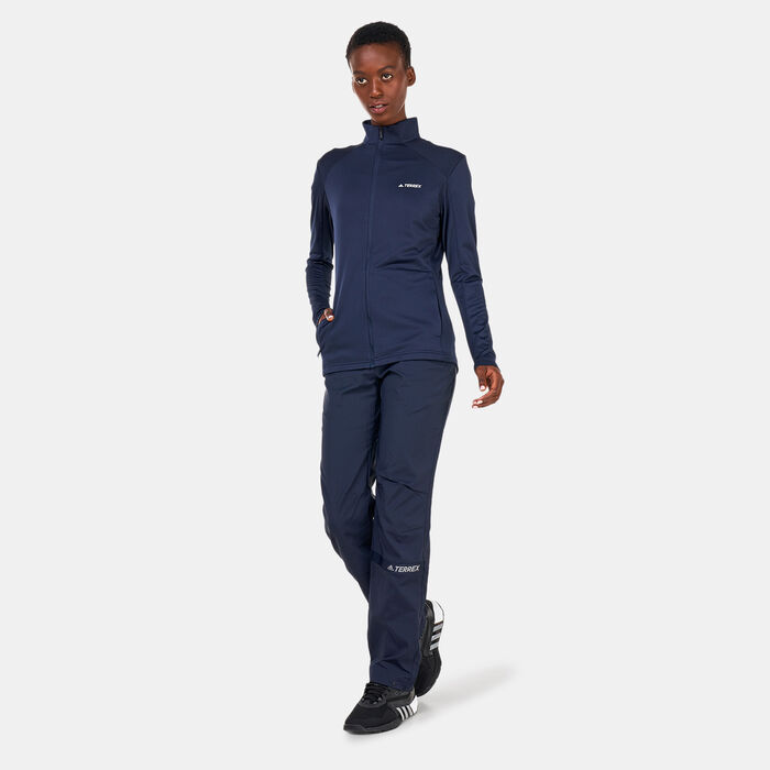 adidas Women's Terrex Multi Woven Pants Blue adidas Women's Terrex Multi Woven Pants Blue image number 2