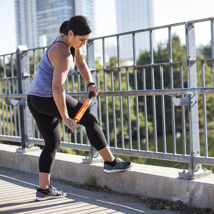 TriggerPoint GRID STK® Foam Roller Orange TriggerPoint GRID STK® Foam Roller Orange image number 3