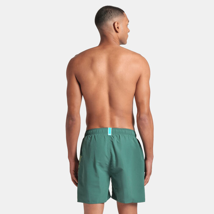 Arena Men's Fundamentals Logo Swimming Shorts yellow Arena Men's Fundamentals Logo Swimming Shorts yellow image number 1