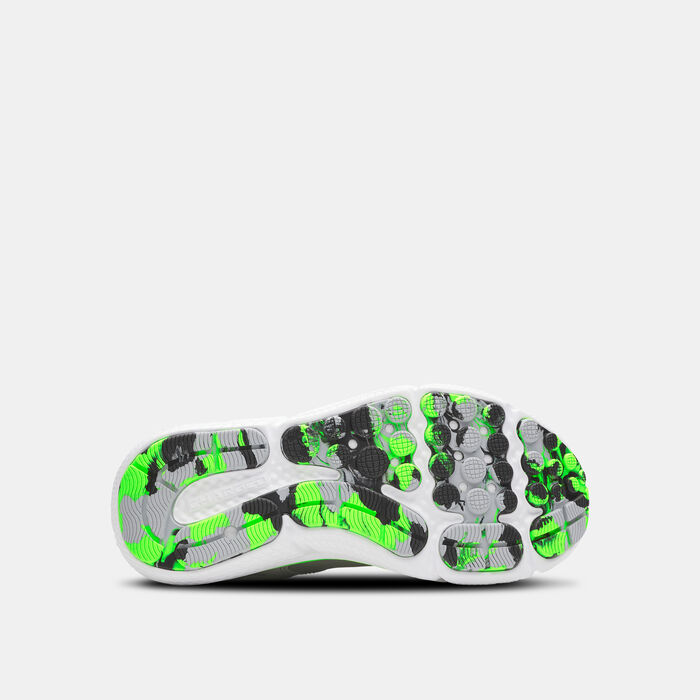 Under Armour Kids' UA Assert 10 Running Shoe Grey image number 3