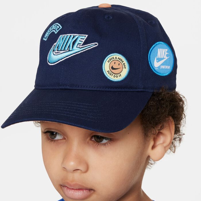 Nike Kids' Sense of Adventure Curved Brim Cap Blue Nike Kids' Sense of Adventure Curved Brim Cap Blue image number 1