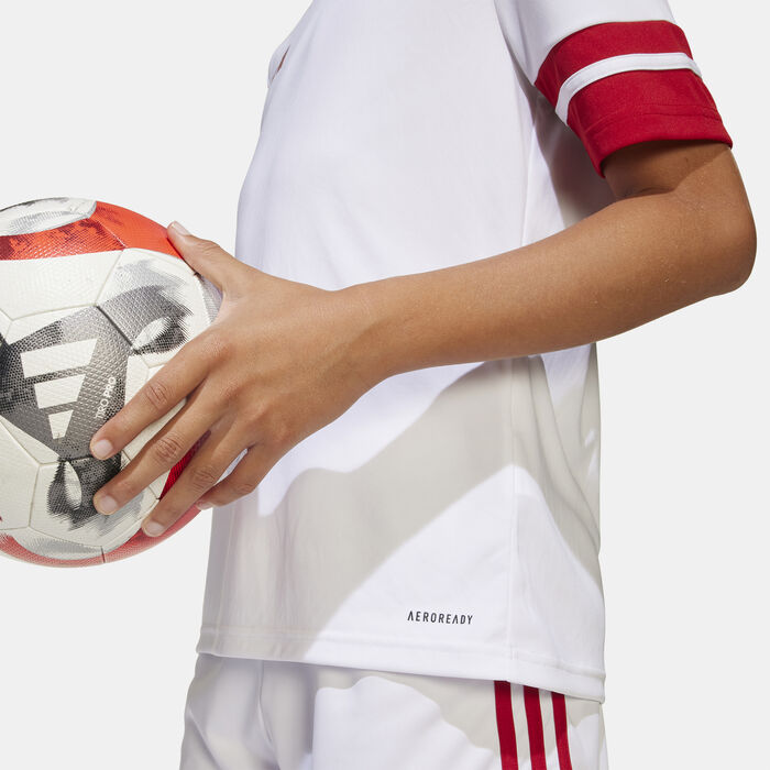 adidas Kids' Squadra 25 Football Top White image number 4