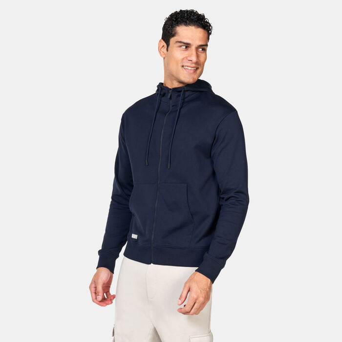 Sun and Sand Sports Men's Zipper Hoodie Blue image number 0