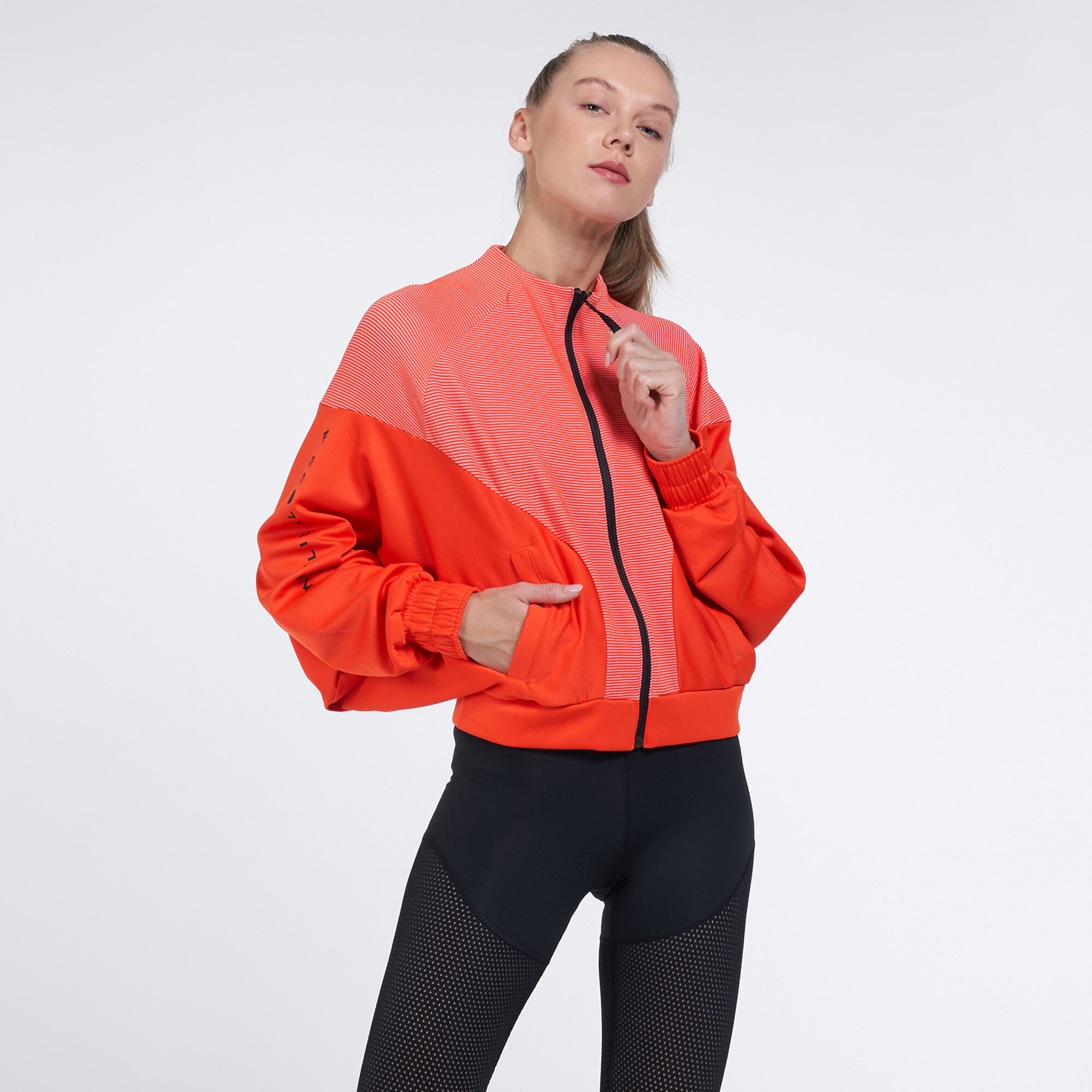 Adidas Women's Karlie Kloss Support Bra - XS - Orange - GH8219