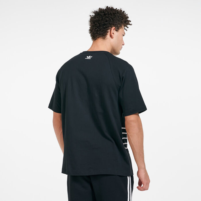 adidas Originals Men's Big Trefoil Outline T-Shirt adidas Originals Men's Big Trefoil Outline T-Shirt image number 1