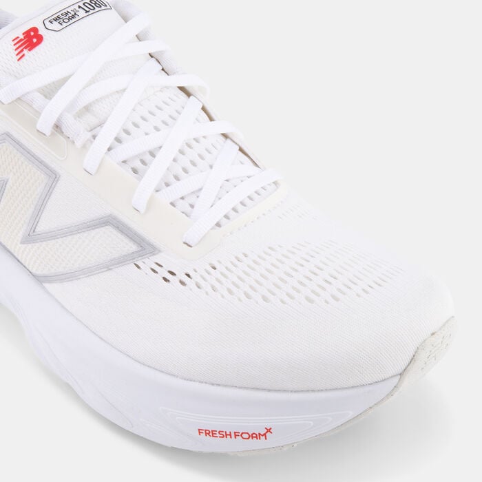 New Balance Men's Fresh Foam X 1080v14 Running Shoes White New Balance Men's Fresh Foam X 1080v14 Running Shoes White image number 4