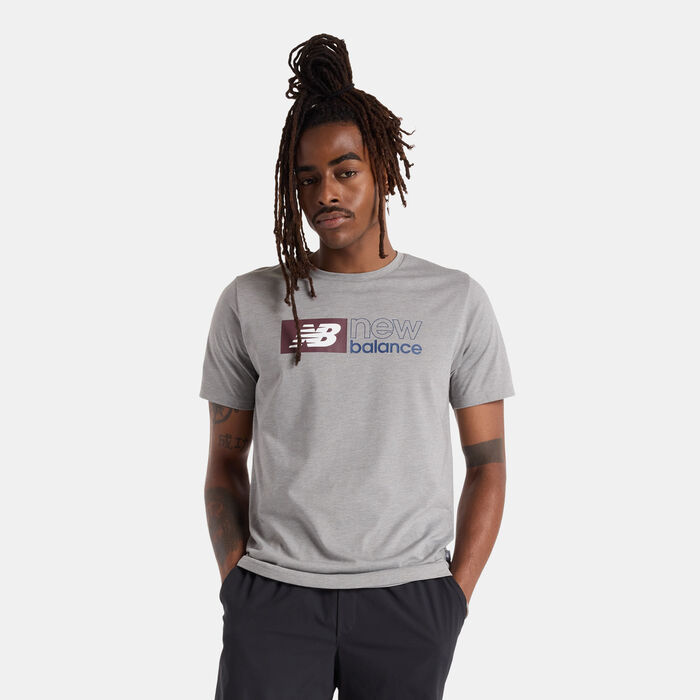 New Balance Men's Sport Essentials Graphic T-Shirt Grey New Balance Men's Sport Essentials Graphic T-Shirt Grey image number 0