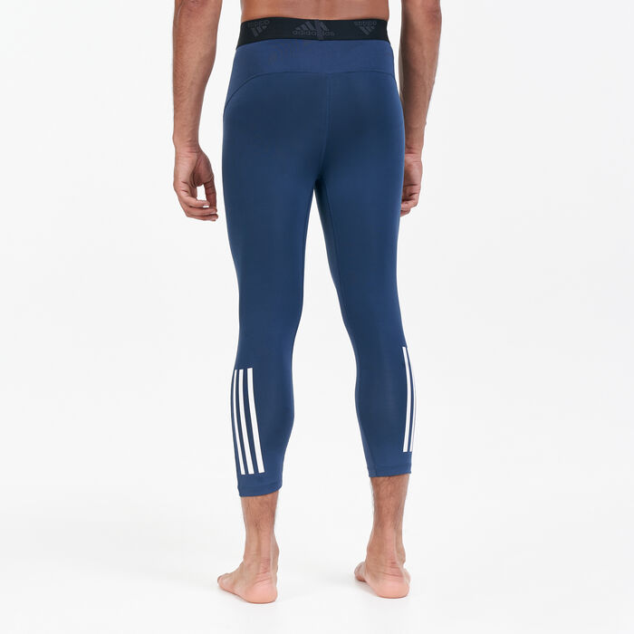 adidas Men's Techfit 3/4 3-Stripes Tights adidas Men's Techfit 3/4 3-Stripes Tights image number 1