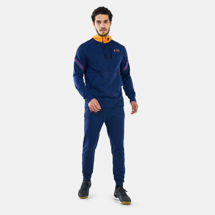 Nike Men's F.C. Barcelona Dri-FIT Travel Fleece Sweatpants Blue Nike Men's F.C. Barcelona Dri-FIT Travel Fleece Sweatpants Blue image number 2