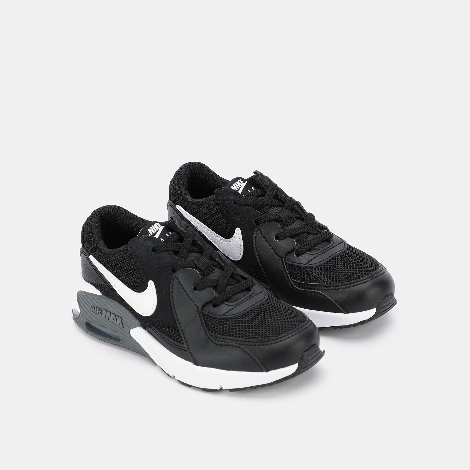 Buy Nike Kids Air Max Excee Shoe Younger Kids Black in KSA SSS