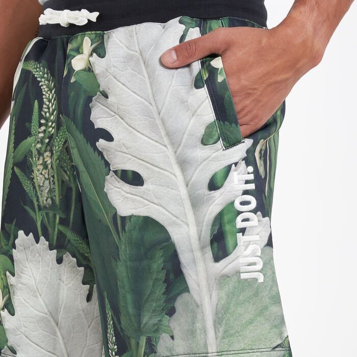Nike Men's Sportswear Just Do It Alumni Floral Shorts Grey Nike Men's Sportswear Just Do It Alumni Floral Shorts Grey image number 3