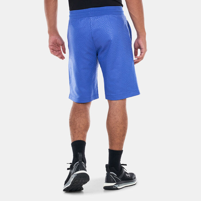 EA7 Emporio Armani Men's Training Pack Logo Shorts Blue image number 1