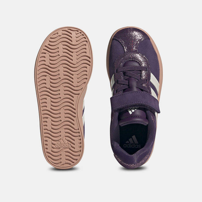 adidas Kids' VL Court 3.0 Shoes Purple image number 4