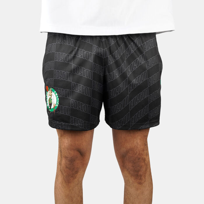 New Era Men's NBA Boston Celtics All Over Print Shorts Black New Era Men's NBA Boston Celtics All Over Print Shorts Black image number 0