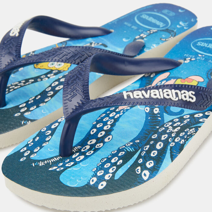 Havaianas Kids Top SpongeBob SquarePants Flip Flops Blue image number 2