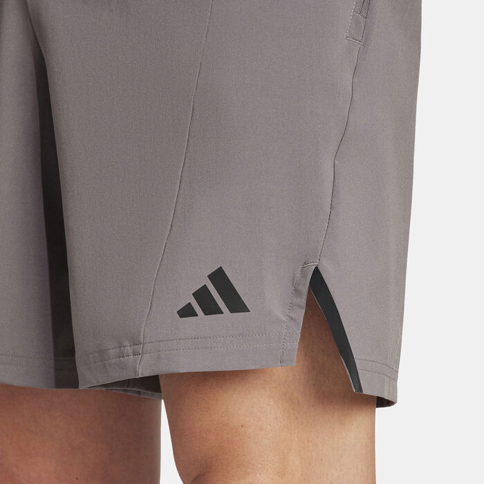 adidas Men's Designed for Training Shorts Grey image number 3