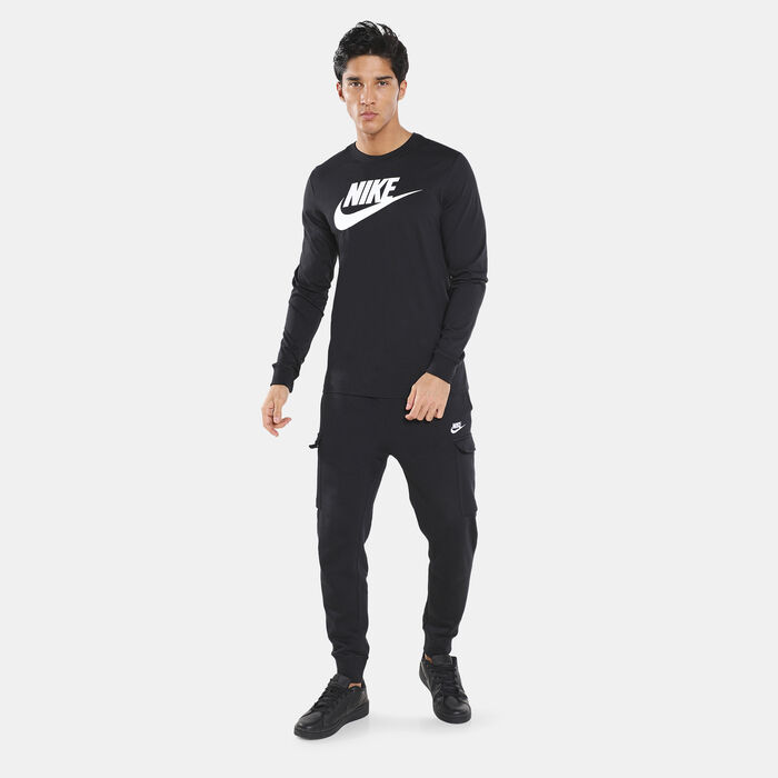 Nike Men's Sportswear T-Shirt Black Nike Men's Sportswear T-Shirt Black image number 4