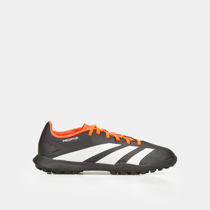 adidas Kids' Predator 24 League Turf Ground Football Shoes Black adidas Kids' Predator 24 League Turf Ground Football Shoes Black image number 0