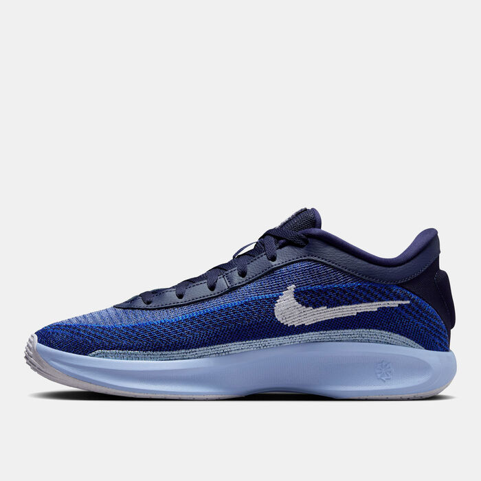 Nike Men's G.T. Hustle Academy Basketball Shoes Blue Nike Men's G.T. Hustle Academy Basketball Shoes Blue image number 2