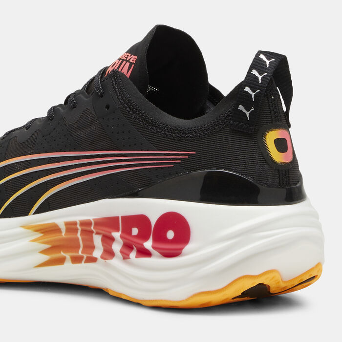 PUMA Men's ForeverRun NITRO Running Shoes Black PUMA Men's ForeverRun NITRO Running Shoes Black image number 5
