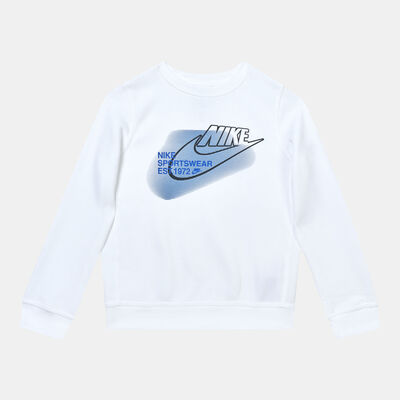Nike Kids' Sportswear Standard Issue Sweatshirt White