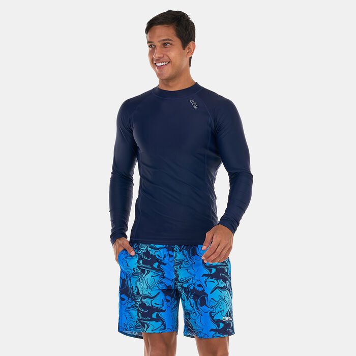 COEGA Men's Long Sleeve Rashguard Blue COEGA Men's Long Sleeve Rashguard Blue image number 0