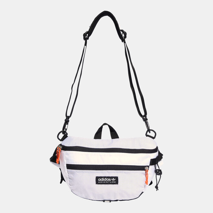 adidas Originals Adventure Waist Bag Large White adidas Originals Adventure Waist Bag Large White image number 0
