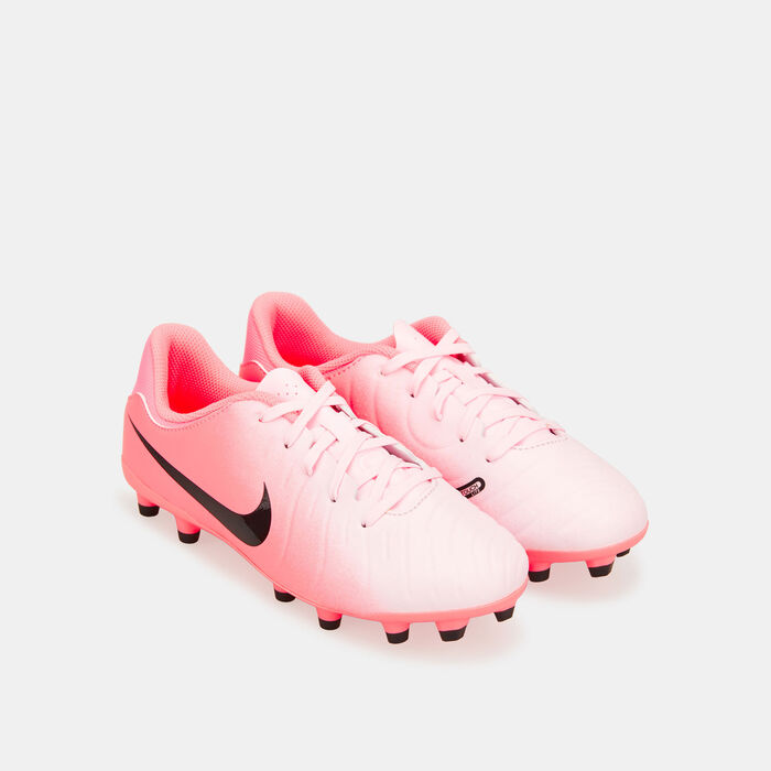 Nike Kids' Tiempo Legend 10 Academy Multi-Ground Football Shoe (Younger/Older Kids) Pink Nike Kids' Tiempo Legend 10 Academy Multi-Ground Football Shoe (Younger/Older Kids) Pink image number 1