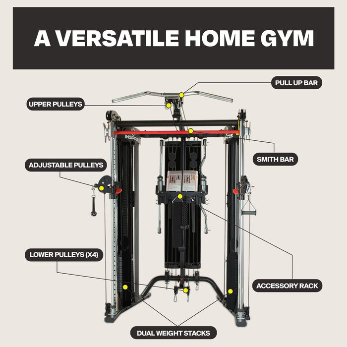 Inspire Fitness Functional Trainer FT2 Multi-Gym Multi-Color Inspire Fitness Functional Trainer FT2 Multi-Gym Multi-Color image number 4