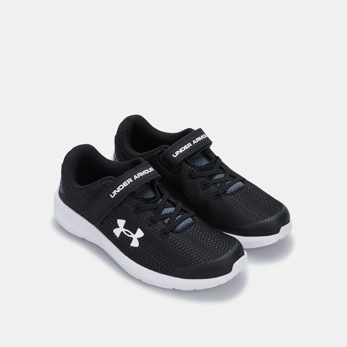 Under Armour Kids' Pursuit 2 AC Shoe (Older Kids) Black Under Armour Kids' Pursuit 2 AC Shoe (Older Kids) Black image number 1