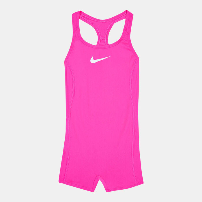 Nike Swim Kids' Racerback Legsuit Swimsuit Pink image number 0
