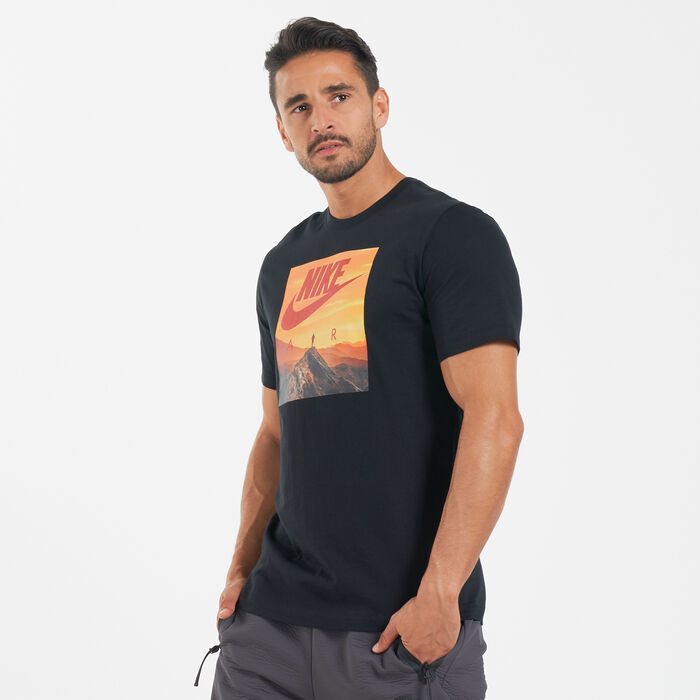 Nike Men's Sportswear Air Photo T-Shirt Black Nike Men's Sportswear Air Photo T-Shirt Black image number 0
