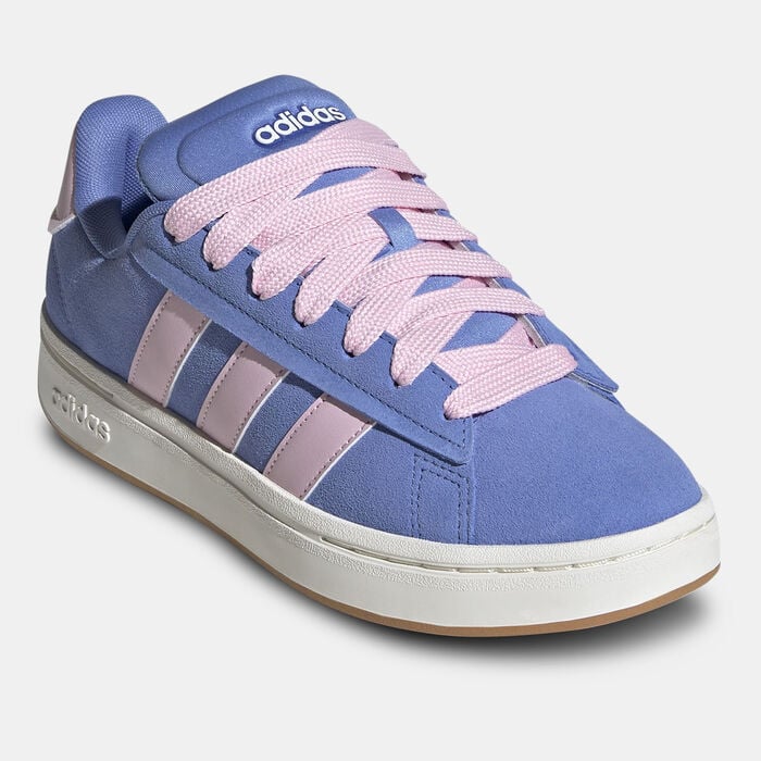 adidas Women's Grand Court Alpha Shoes Blue adidas Women's Grand Court Alpha Shoes Blue image number 1