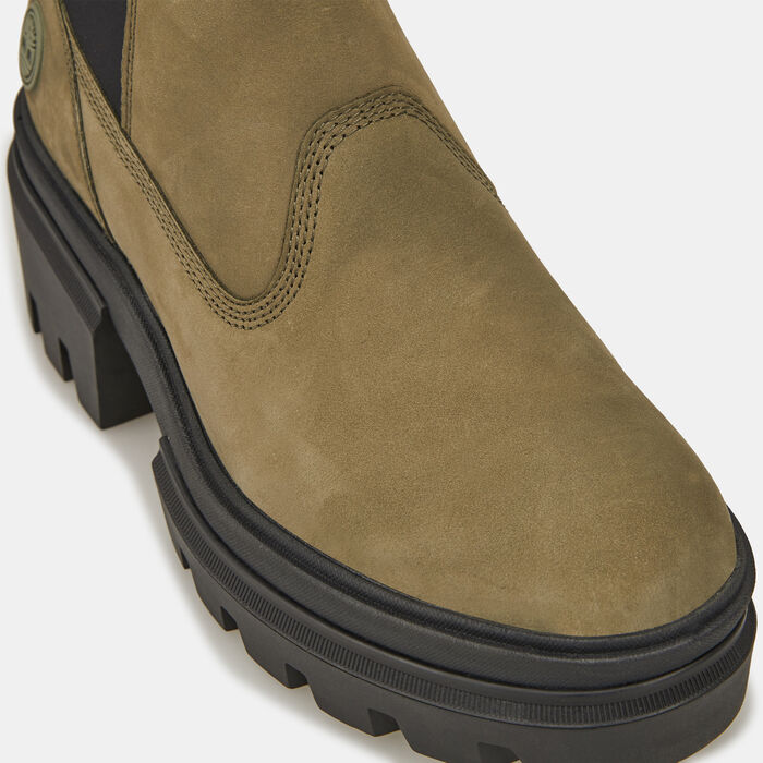 Timberland Women's Everleigh Boot Chelsea Boot Green image number 4