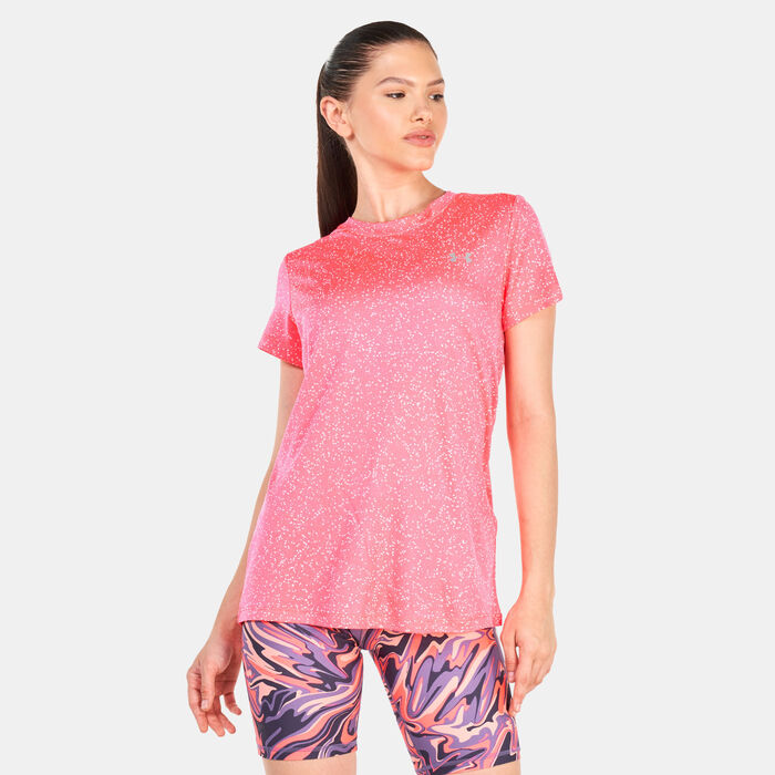 Under Armour Women's UA Tech™ Nova T-Shirt Pink Under Armour Women's UA Tech™ Nova T-Shirt Pink image number 0