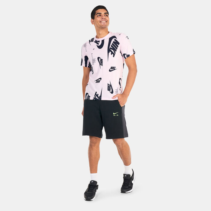 Nike Men's Sportswear Air French Terry Shorts Black Nike Men's Sportswear Air French Terry Shorts Black image number 2