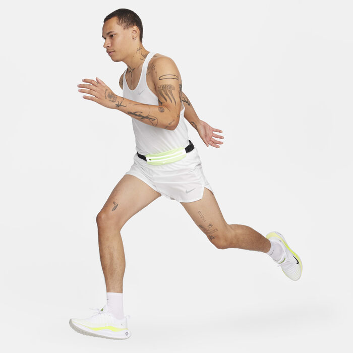 Nike Men's Fast Dri-FIT Running Shorts White Nike Men's Fast Dri-FIT Running Shorts White image number 8