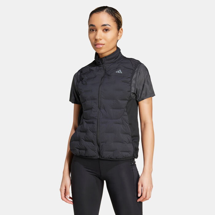 adidas Women's Adizero Padded Running Vest Black adidas Women's Adizero Padded Running Vest Black image number 0