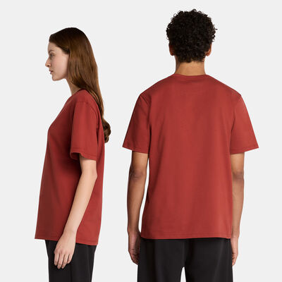 Timberland Men's Small Logo T-Shirt Orange