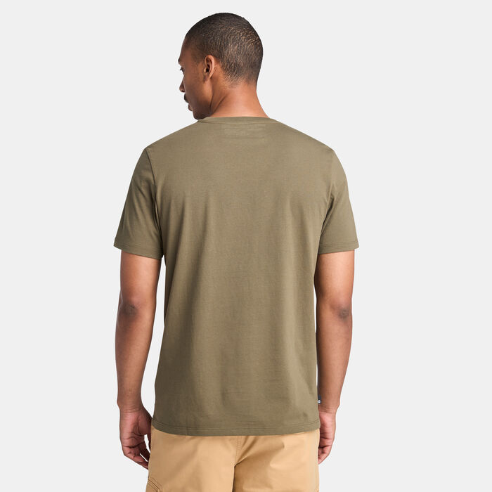 Timberland Men's Stack Camo T-Shirt Green image number 1