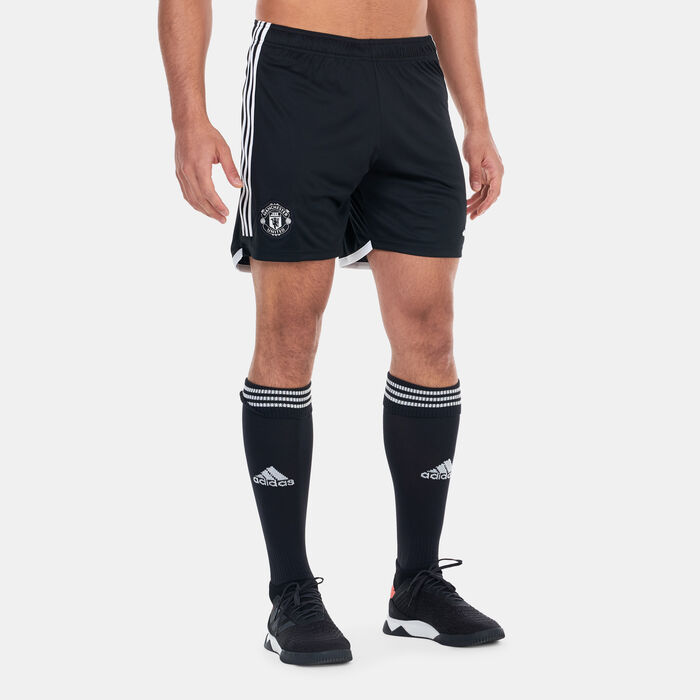 adidas Men's Manchester United Away Shorts - 2023/24 Black adidas Men's Manchester United Away Shorts - 2023/24 Black image number 0