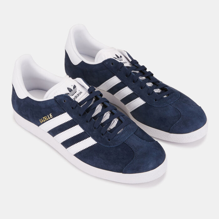 adidas Originals Men's Gazelle Shoe Blue adidas Originals Men's Gazelle Shoe Blue image number 1